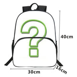 The Weeknd 16 Inch School Backpack Student Boys Girls School Bags