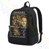 Chicago Fire Vintage Beach Bag Sports Style Travel Backpack