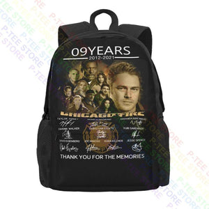 Chicago Fire Vintage Beach Bag Sports Style Travel Backpack