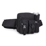 Tactical Waist Bag Water Bottle Holder Fanny Pack for Outdoor Sports