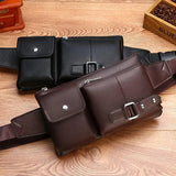 Waterproof Close-fitting Waist Bag for Men