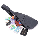 Anti-Theft Men's Messenger Bags Sling Shoulder Bags Chest Pack