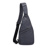 Anti-Theft Men's Messenger Bags Sling Shoulder Bags Chest Pack