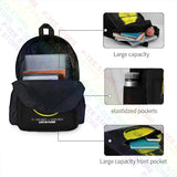 U2 Live In Paris Large Capacity Backpack Vintage