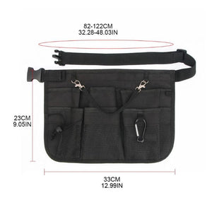 Nylon Waterproof Tool Bag Waist Pouch Belt Buckle Clip Men Electrician Organizer