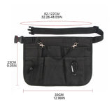 Nylon Waterproof Tool Bag Waist Pouch Belt Buckle Clip Men Electrician Organizer