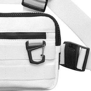 Men's Tactical Chest Bag Vest Hip Hop Multifunction Crossbody Shoulder Sling Pac