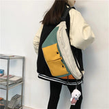 Nylon Waist Packs Waterproof Large Banana Unisex Belt Bag Fanny Pack