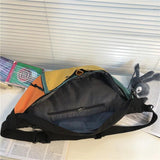 Nylon Waist Packs Waterproof Large Banana Unisex Belt Bag Fanny Pack