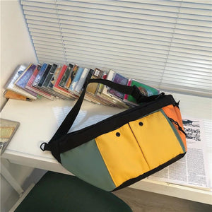 Nylon Waist Packs Waterproof Large Banana Unisex Belt Bag Fanny Pack