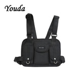 Camouflage Chest Bag Hip Hop Style Couple Crossbody Bags
