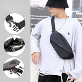 Men's Waist Bag Running Mobile Phone Bag Multifunctional Cycling Chest Bag
