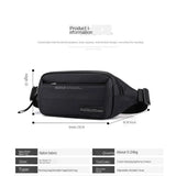 Outdoor Running Bag Men's Chest Bag Messenger Bag