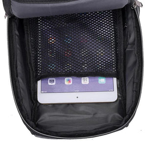 Men's Oxford Shoulder Bag USB Chest Bag