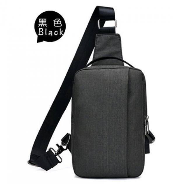 Men's Chest Bag Canvas Crossbody Leisure Bag