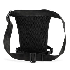 Nylon Men Drop Leg Bag Fanny Pack Motorcycle Riding Casual Shoulder Cross Body