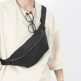 Classic Hip Hop Chest Bag Unisex Fanny Pack Big Belt Waist Bag