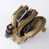 Military Molle Pouch Waist Bag Camo Waterproof Nylon Men Fanny Pack