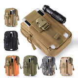 Military Molle Pouch Waist Bag Camo Waterproof Nylon Men Fanny Pack