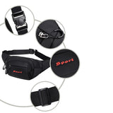 Men Waist Bag Casual Functional Money Phone Pouch Belt Bag