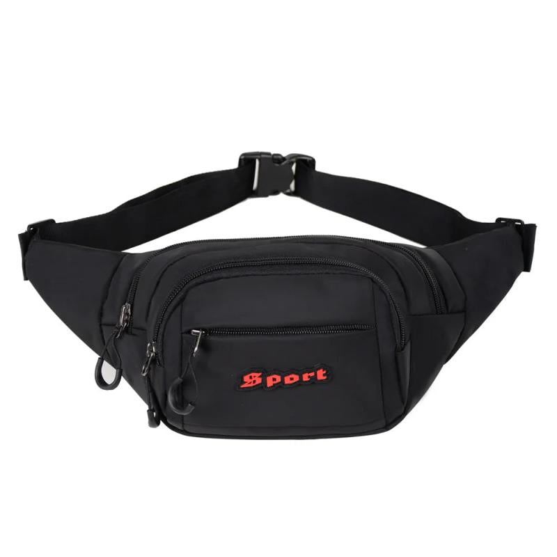 Men Waist Bag Casual Functional Money Phone Pouch Belt Bag