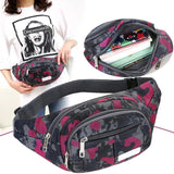 Camouflage Waist Bag Waterproof Handbag Men's Satchel Messenger Bag