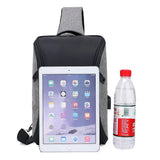 Summer Men's Chest Bag USB Charging Leisure Multi-function Small Bag