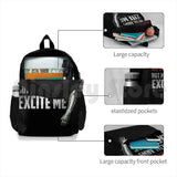 Waterproof Hiking Backpack Bucky Barnes Rhianna S M Typography