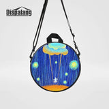 9-inch Cartoon School Bag for Girls - Cute Printing Daypack for Kids