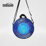 9-inch Cartoon School Bag for Girls - Cute Printing Daypack for Kids