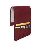 Non-Slip Armrest Organizer for Sofa Couch, Remote Control Holder, Armchair Caddy