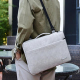 PU Laptop Sleeve Shoulder Bag for 12/14/16in Notebook