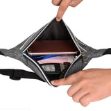 Spring Men's Waist Bag Large Capacity Three Pockets Waterproof Cloth