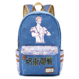 Jujutsu Kaisen Canvas Backpack Teen Schoolbag Casual Pack