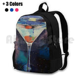 Bombay Sapphire Outdoor Hiking Backpack Waterproof Camping Travel