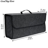 Large Car Organizer Trunk Storage Box Folding Cargo Luggage Holder