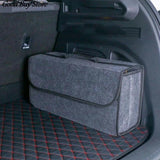 Large Car Organizer Trunk Storage Box Folding Cargo Luggage Holder