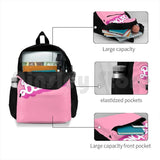 Vintage Pink Hiking Backpack Climbing Sports Bag