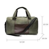 Scione Canvas Duffle Shoulder Bag for Travel, Men, Women