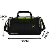 Training Gym Bag Fitness Travel Outdoor Sports Handbag Shoulder Duffel Bag