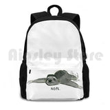 Nope Sloth Outdoor Hiking Backpack Riding Climbing Sports Bag