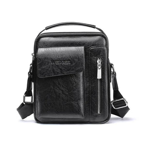 Casual Men Shoulder Bag Vintage Crossbody Bags Male Bag PU Handbag Capacity