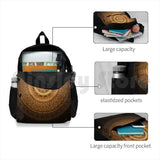 Outdoor Hiking Backpack Climbing Sports Bag Yoga Mandala Pattern