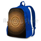 Outdoor Hiking Backpack Climbing Sports Bag Yoga Mandala Pattern