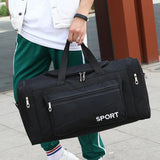 Men's Sports Travel Luggage Bag Crossbody Shoulder Bag Waterproof Backpack