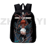 Harajuku Chainsaw Man 3D Backpack College Student Bag
