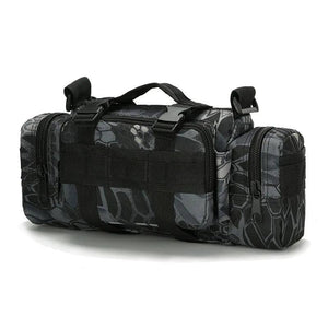 Men's Waterproof 3P Magic Waist Bag Outdoor Tactical Bag