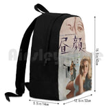 Vintage Japanese Movie Poster Outdoor Hiking Backpack