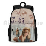 Vintage Japanese Movie Poster Outdoor Hiking Backpack