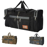 Canvas Large Capacity Travel Bag Portable Outdoor Carry Luggage